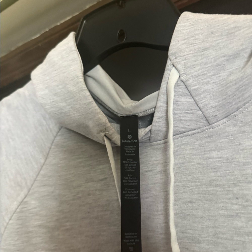 Men's Gray Lululemon Hoodie - Picture 2 of 3